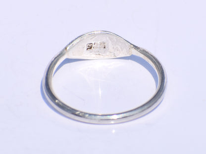 Signet Ring, Stacking Ring, Dainty Ring, Chunky Rings, Fidget Ring, Handmade Ring, 925 Silver Ring, Simple Ring, Everyday Ring, Gift For Her