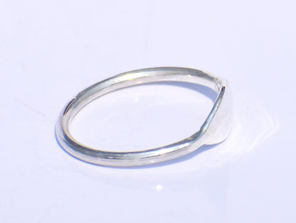Signet Ring, Stacking Ring, Dainty Ring, Chunky Rings, Fidget Ring, Handmade Ring, 925 Silver Ring, Simple Ring, Everyday Ring, Gift For Her