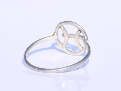 Silver Ring, Pisces Ring, Handmade Ring, 925 Silver Ring, Silver Zodiac Ring, Silver Constellation Ring, Minimalist Ring, Boho Ring For Her