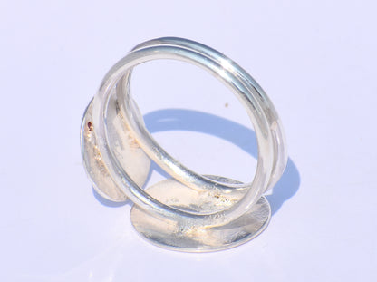 Pebble Ring, Handmade Ring, 925 Silver Pebble Ring, Statement Ring, Chunky Ring, Knuckle Ring, Bohemian Ring, Minimalist Ring, Birthday Gift