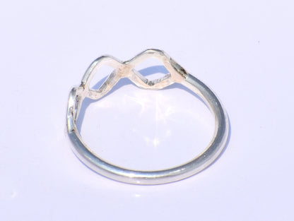 Hollow Ring, Handmade Ring, 925 Silver Ring, Triple Hollow Ring, Midi Ring, Stacking Ring, Fidget Ring, Chunky Ring, Circle Ring, Gift Ring