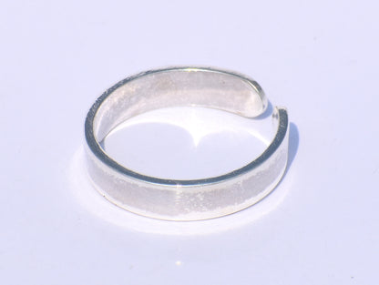 Plain Band Ring, Sterling Silver Ring, Adjustable Ring, Silver Ring, Thumb Ring, Promise Ring, Wedding Band, Handmade Ring, Unisex Jewelry