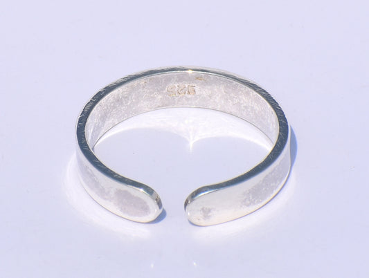 Plain Band Ring, Sterling Silver Ring, Adjustable Ring, Silver Ring, Thumb Ring, Promise Ring, Wedding Band, Handmade Ring, Unisex Jewelry