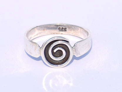 Spiral Ring, Handmade Ring, 925 Silver Ring, Silver Spiral Ring, Fine Ring, Everyday Ring, Statement Ring, Unique Ring, Wire Wrap Ring, Ring