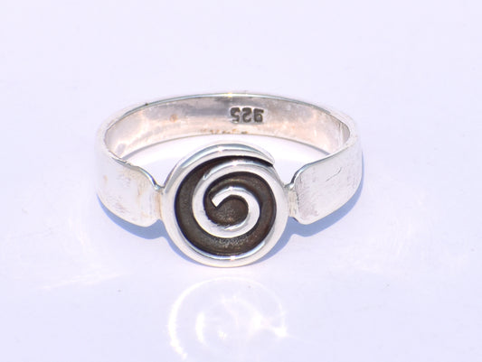 Spiral Ring, Handmade Ring, 925 Silver Ring, Silver Spiral Ring, Fine Ring, Everyday Ring, Statement Ring, Unique Ring, Wire Wrap Ring, Ring