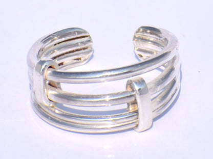 Chunky Band Ring, Weave Ring, Twist Ring, Handmade Ring, 925 Sterling Silver Ring, Dainty Ring, Fidget Ring, Meditation Ring, Gift For Women