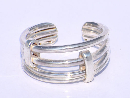 Chunky Band Ring, Weave Ring, Twist Ring, Handmade Ring, 925 Sterling Silver Ring, Dainty Ring, Fidget Ring, Meditation Ring, Gift For Women