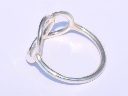 Hollow Ring, Sterling Silver Ring, Handmade Ring, Chunky Ring, Circle Ring, Stacking Ring, Dainty Ring, Fidget Ring, Women Ring, Boho Ring