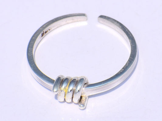 Chunky Ring, Boho Ring, Dainty Ring, Wire Wrap Ring, Stacking Ring, Handmade Ring, Minimalist Ring, Unisex Ring, Anniversary Gift, Gift Ring