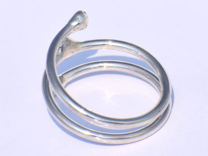 Spiral Ring, 925 Sterling Silver, Wrap Ring, Coil Ring, Chunky Ring, Statement Ring, Handmade Ring, Women Ring, Anniversary Gift, Boho Ring
