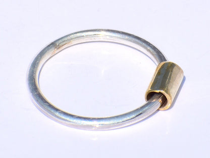Silver Fidget Ring, Stacking Ring, 925 Sterling Silver Ring, Worry Ring, Spinning Ring, Spin Ring, Anxiety Ring, Women Ring, Meditation Ring