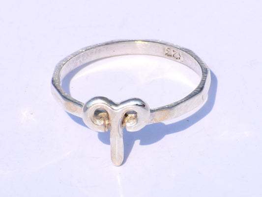 Aries Sign Ring, Zodiac Sign Ring, Silver Zodiac Ring, Silver Ring, Handmade Ring, Astrology Ring, Constellation ring, Aries ring, Gift Ring