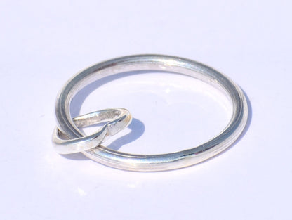Heart Ring, Love Ring, 925 Sterling Silver Ring, Anniversary Gift, Silver Heart Ring, Silver Dainty Ring, Silver Fidget Ring, Handmade Ring