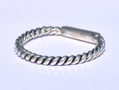 Silver Stacking Ring, Brass Head Ring, 925 Sterling Silver Ring, Nickel Free Silver, Unisex Ring, Handmade Ring, Fidget Ring, Chunky Ring