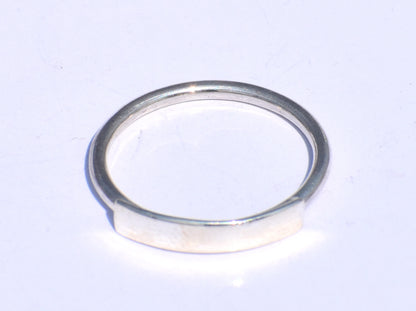 Silver Chunky Ring, Handmade Ring, 925 Sterling Silver Ring, Trinity Ring, Knuckle Ring, Dainty Ring, Gift For Her, Statement Ring, Bar Ring