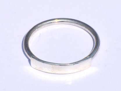 Silver Chunky Ring, Handmade Ring, 925 Sterling Silver Ring, Trinity Ring, Knuckle Ring, Dainty Ring, Gift For Her, Statement Ring, Bar Ring