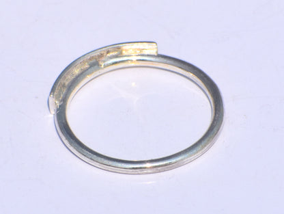 Silver Chunky Ring, Handmade Ring, 925 Sterling Silver Ring, Trinity Ring, Knuckle Ring, Dainty Ring, Gift For Her, Statement Ring, Bar Ring