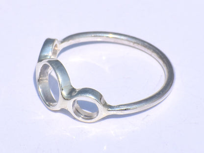 Hollow Ring, Silver Circle Ring, Handmade Ring, 925 Sterling Silver Ring, Chunky Ring, Boho Ring, Minimalist Ring, Geometric Ring