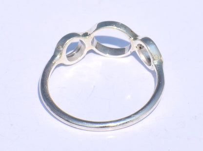 Hollow Ring, Silver Circle Ring, Handmade Ring, 925 Sterling Silver Ring, Chunky Ring, Boho Ring, Minimalist Ring, Geometric Ring