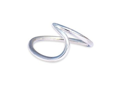 Wave Ring, Surfer Ring, 925 Sterling Silver Ring, Dainty Wave Ring, Pura Vida Ring, Stacking Ring, Beach Nautical Style, Wave Ring For Women