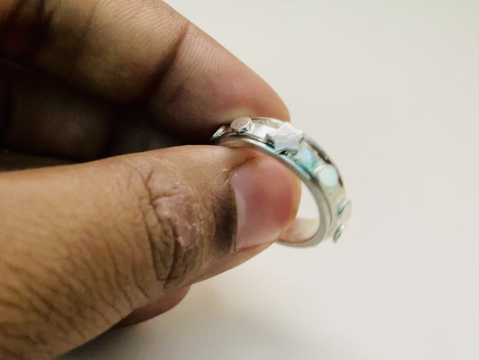 Star Spinner Ring, 925 Sterling Silver Ring, Handmade Ring